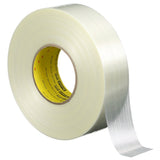 3M 8916V Scotch Filament Tape, Clear, 48 mm x 110 m, 6.8 mil, 6.8 mil (7000124904) (12 Pack) - 3
