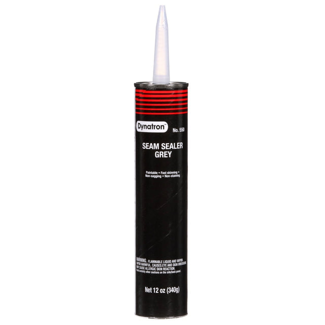 3M Dynatron Auto Seam Sealer Caulk, 550, Grey, 12 oz (00550) (7000125068) (12 Pack)