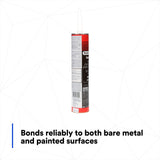 3M Dynatron Auto Seam Sealer Caulk, 550, Grey, 12 oz (00550) (7000125068) (12 Pack) - 4