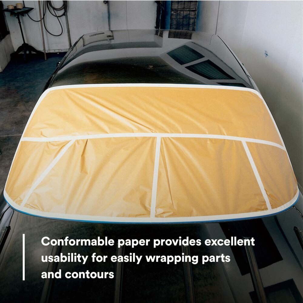 3M 7000125989 Scotchblok Masking Paper, 06712, 12 in x 750 ft - 5