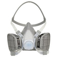 3M 66070 Half Facepiece Disposable Respirator Assembly 5201, Organic Vapor, Medium (7000126026) (12 Pack)