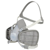 3M 66070 Half Facepiece Disposable Respirator Assembly 5201, Organic Vapor, Medium (7000126026) (12 Pack) - 7