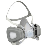 3M 66070 Half Facepiece Disposable Respirator, Organic Vapor, Large, NIOSH Approved, Maintenance Free (7000126027) (12 Pack) - 7