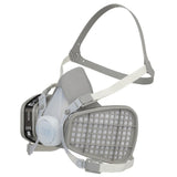 3M 66070 Half Facepiece Disposable Respirator, Organic Vapor, Large, NIOSH Approved, Maintenance Free (7000126027) (12 Pack) - 8