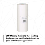 3M 06538 White Masking Paper, 12 in x 750 ft (7000126066) - 3