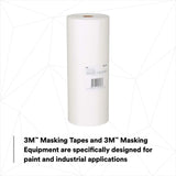 3M 7000126066 White Masking Paper, 06538, 12 in x 750 ft - 3