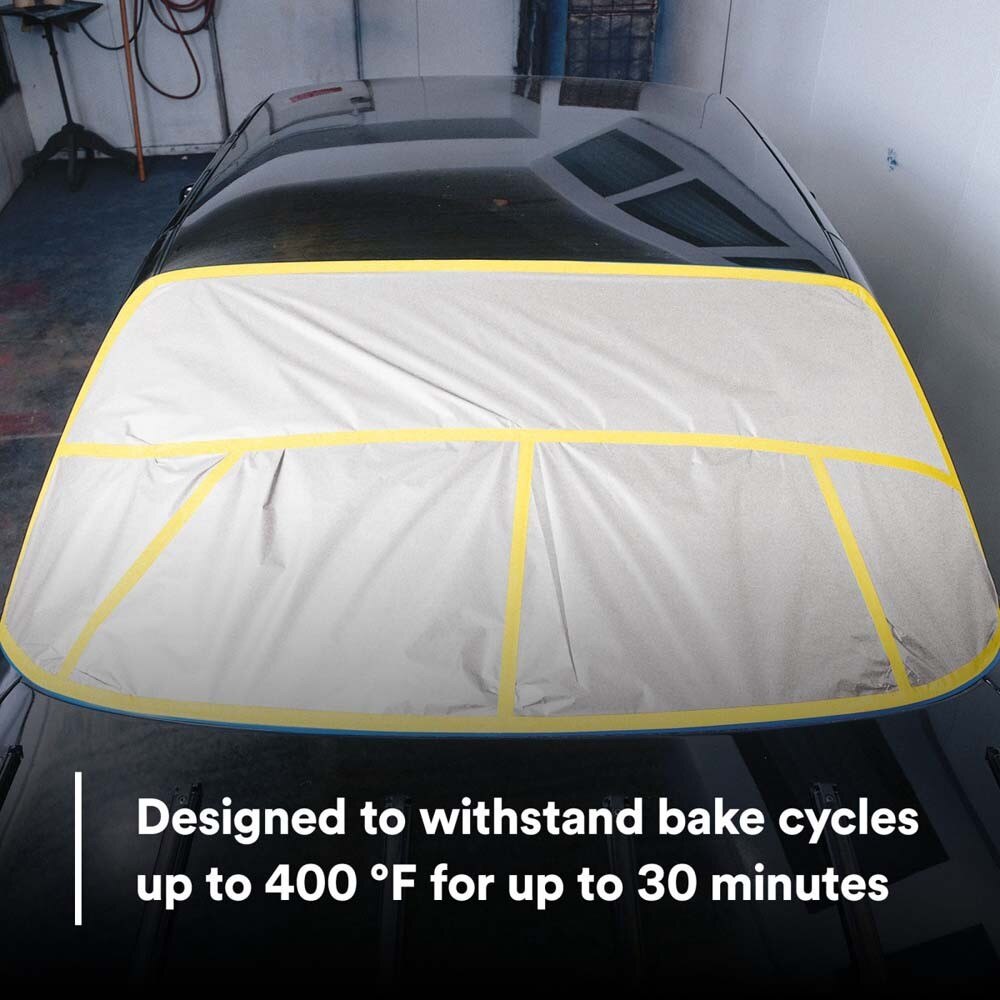 3M 7000126066 White Masking Paper, 06538, 12 in x 750 ft - 6