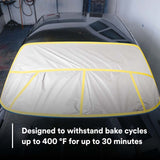 3M 7000126066 White Masking Paper, 06538, 12 in x 750 ft - 6