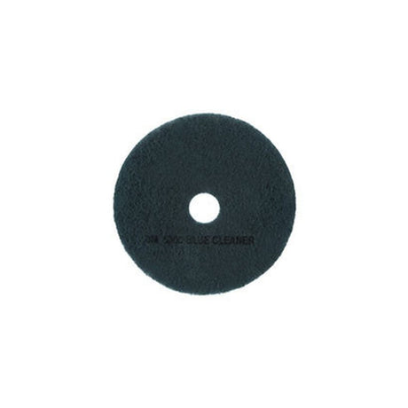 3M 5300 Blue Cleaner Pad, Medium, Blue, 12 in x 18 in, Heavy Duty Floor Scrubbing (7000126300) (5 Pack)