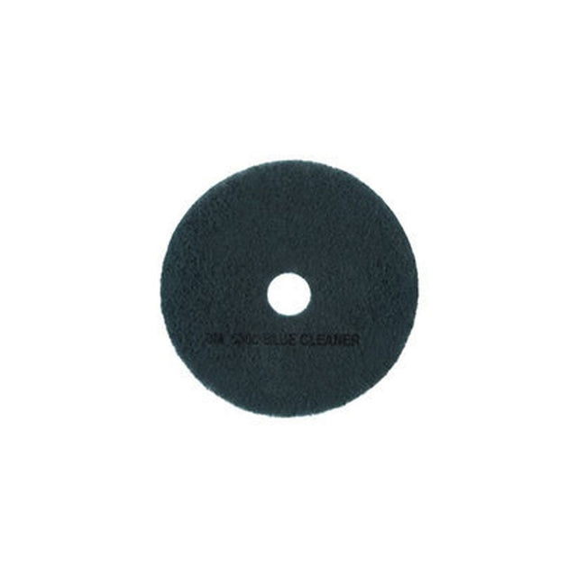 3M 5300 Blue Cleaner Pad, Medium, Blue, 12 in x 18 in, Heavy Duty Floor Scrubbing (7000126300) (5 Pack)
