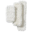 3M Easy Scrub Plus Flat Mop Microfiber Pad White 18 in (7000126833) (40 Pack)