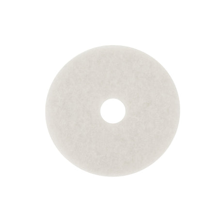 3M 4100 White Super Polish Pad, 32 in x 14 in (7000126845) (10 Pack)