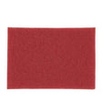 3M Scotch-Brite Red Buffer Pad, Red, 20 in x 14 in (7000126868) (10 Pack)