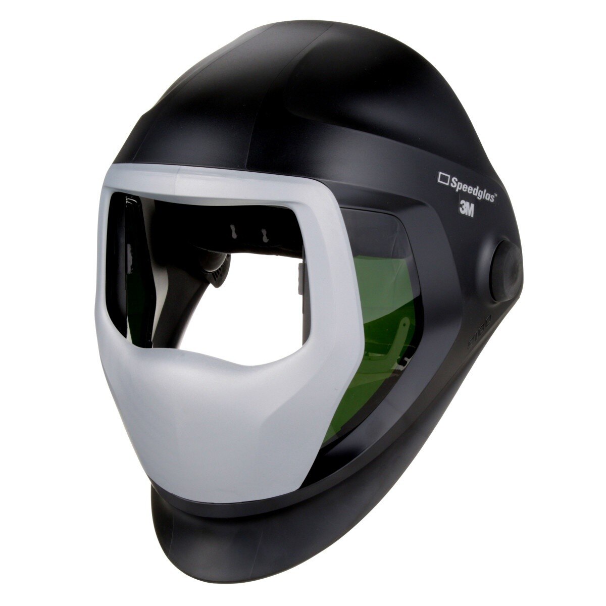 3M 06-0300-51SW Speedglas 9100 Welding Helmet with SideWindows Headband Silver Front Panel No ADF (7000127133) - 3