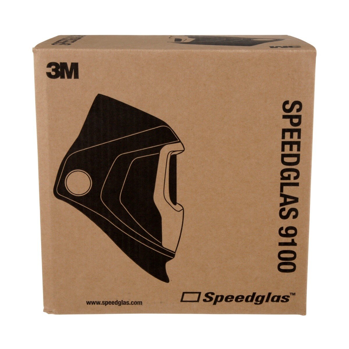 3M 06-0300-51SW Speedglas 9100 Welding Helmet with SideWindows Headband Silver Front Panel No ADF (7000127133) - 9