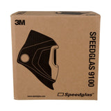3M 06-0300-51SW Speedglas 9100 Welding Helmet with SideWindows Headband Silver Front Panel No ADF (7000127133) - 9
