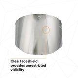 3M 82509-00000 82509 Aluminized Polycarbonate Molded Dark Green Faceshield Window, 14-1/2 in x 8 in x 9 in (7000127169) (10 Pack) - 4