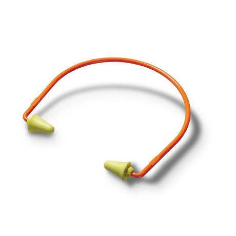 3M 320-1000 E-A-R 28 Banded Hearing Protectors, NRR 28 dB, Orange Yellow (7000127170) (100 Pack)