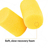3M 310-1103 E-A-R Classic Earplugs, Uncorded, Small, Foam, Pillow Pack, NRR 29 dB (7000127171) (200 Pair) (10 Pack) - 8