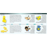 3M 311-4101 E-A-R Classic Plus Metal Detectable Corded Disposable Foam Earplugs, NRR 33 dB, Poly Bag, 200 Pair (7000127210) (2000 Pack) - 8
