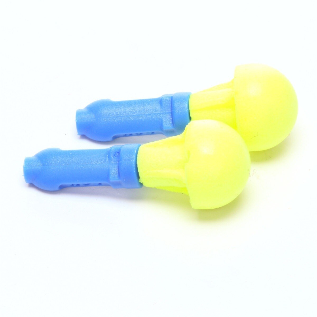 3M 318-1000 E-A-R Push-Ins Earplugs, Push-to-Fit Foam, Uncorded, NRR 28 dB, Blue Yellow, Poly Bag (7000127213) (400 Pack) - 2