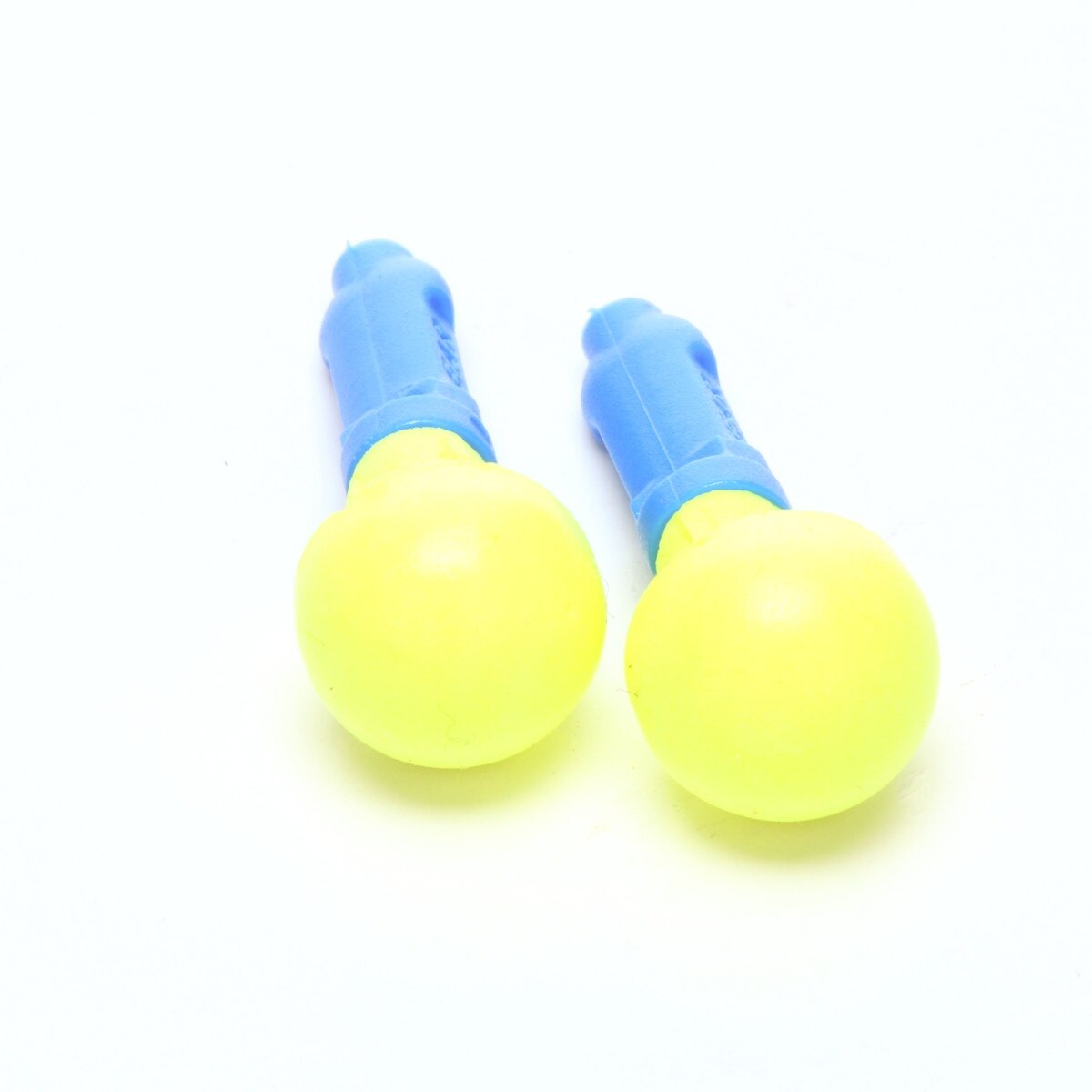3M 318-1000 E-A-R Push-Ins Earplugs, Push-to-Fit Foam, Uncorded, NRR 28 dB, Blue Yellow, Poly Bag (7000127213) (400 Pack) - 3