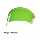 3M 82705-10000 W96IR3 Polycarbonate Faceshield Window, Shade 3.0 (7000127240) (10 Pack) - 7