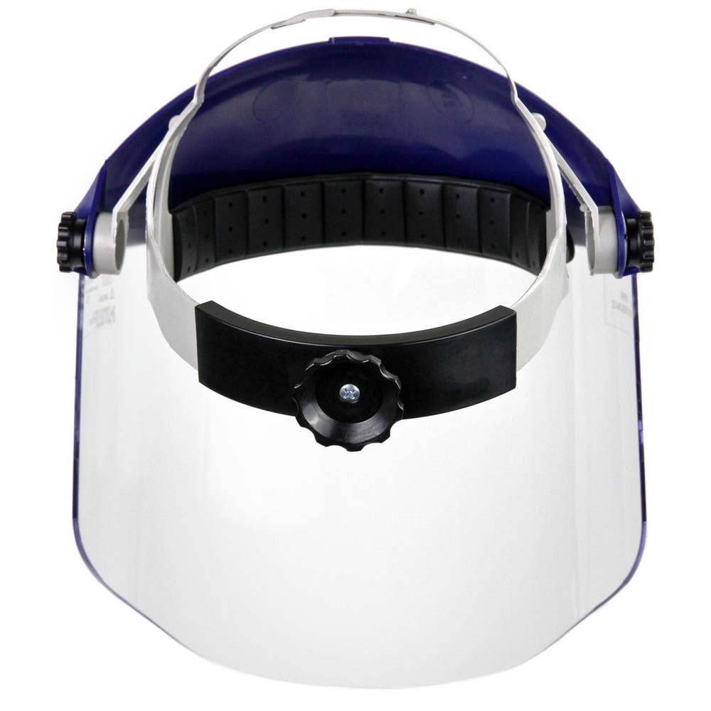 3M 82783-00000 W96 H8A Ratchet Headgear and WP96 Clear Faceshield Safety System, ANSI Z87.1, Adjustable Thermoplastic (7000127244) - 4