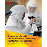 3M 7000127431 Versaflo Hood with Integrated Head Suspension S-433S-5 Small/Medium (5 Pack) - 9