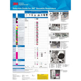 3M 2296 P100 Advanced Respirator Filter , Pair, Helps Protect Against Oil and Non-Oil Based Particulates, Nuisance Level Acid Gas Relief, Mining, Shipbuilding, Abatement, Utilities (7000127450) (100 Pack) - 3