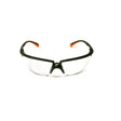 3M 12261-00000-20 Privo Protective Eyewear Clear Anti-Fog Lens, Black Frame (7000127535) (20 Pack)