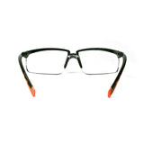 3M 12261-00000-20 Privo Protective Eyewear Clear Anti-Fog Lens, Black Frame (7000127535) (20 Pack) - 4
