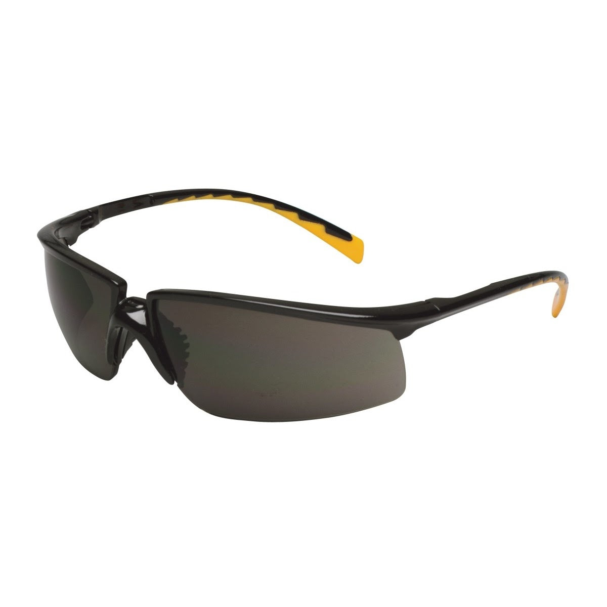 3M 12262-00000-20 Privo Protective Eyewear Black Frame, Orange Accent Temple Tips, Gray Anti-Fog Lens (7000127536) (20 Pack)