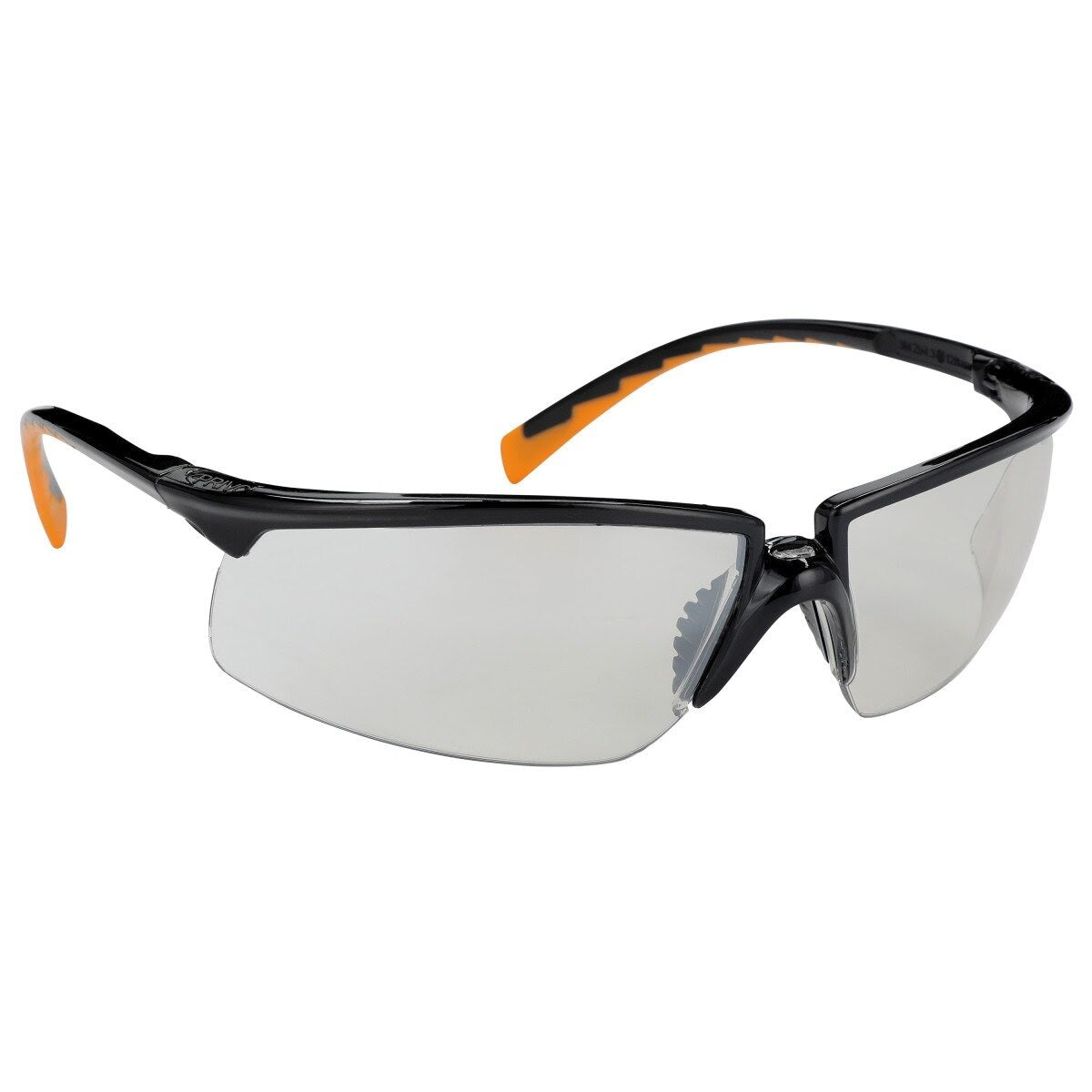 3M 12264-00000-20 Privo Protective Eyewear I/O Mirror Lens, Black Frame (7000127537) (20 Pack)