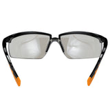 3M 12264-00000-20 Privo Protective Eyewear I/O Mirror Lens, Black Frame (7000127537) (20 Pack) - 2