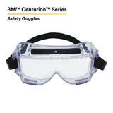 3M Centurion Splash Safety Goggles 454, Clear Lens, 40304-00000-10 (7000127565) (10 Pack) - 2