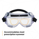 3M Centurion Splash Safety Goggles 454, Clear Lens, 40304-00000-10 (7000127565) (10 Pack) - 6