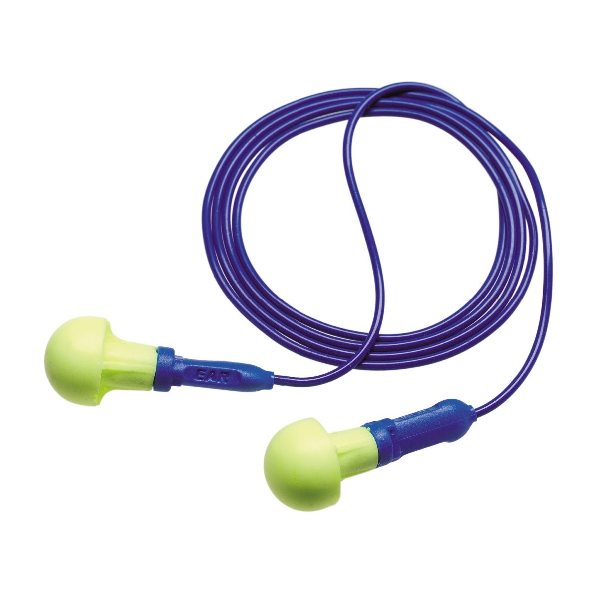 3M 318-3000 E-A-R Push-Ins Earplugs, Metal Detectable, Corded, Poly Bag (7000127656) (2000 Pack) - 2