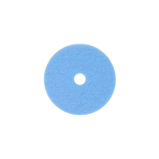 3M Hi-Performance Burnish Pad, Sky Blue, Polyester, 17 in (7000127865) (5 Pack)