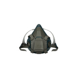 3M 6502 Rugged Comfort Half Facepiece Reusable Respirator, NIOSH, Cool Flow Valve, Silicone Faceseal, Medium (7000128238) (10 Pack)