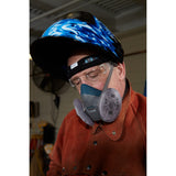 3M 6502 Rugged Comfort Half Facepiece Reusable Respirator, NIOSH, Cool Flow Valve, Silicone Faceseal, Medium (7000128238) (10 Pack) - 8