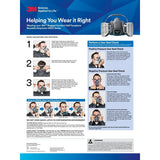 3M 6502 Rugged Comfort Half Facepiece Reusable Respirator, NIOSH, Cool Flow Valve, Silicone Faceseal, Medium (7000128238) (10 Pack) - 9