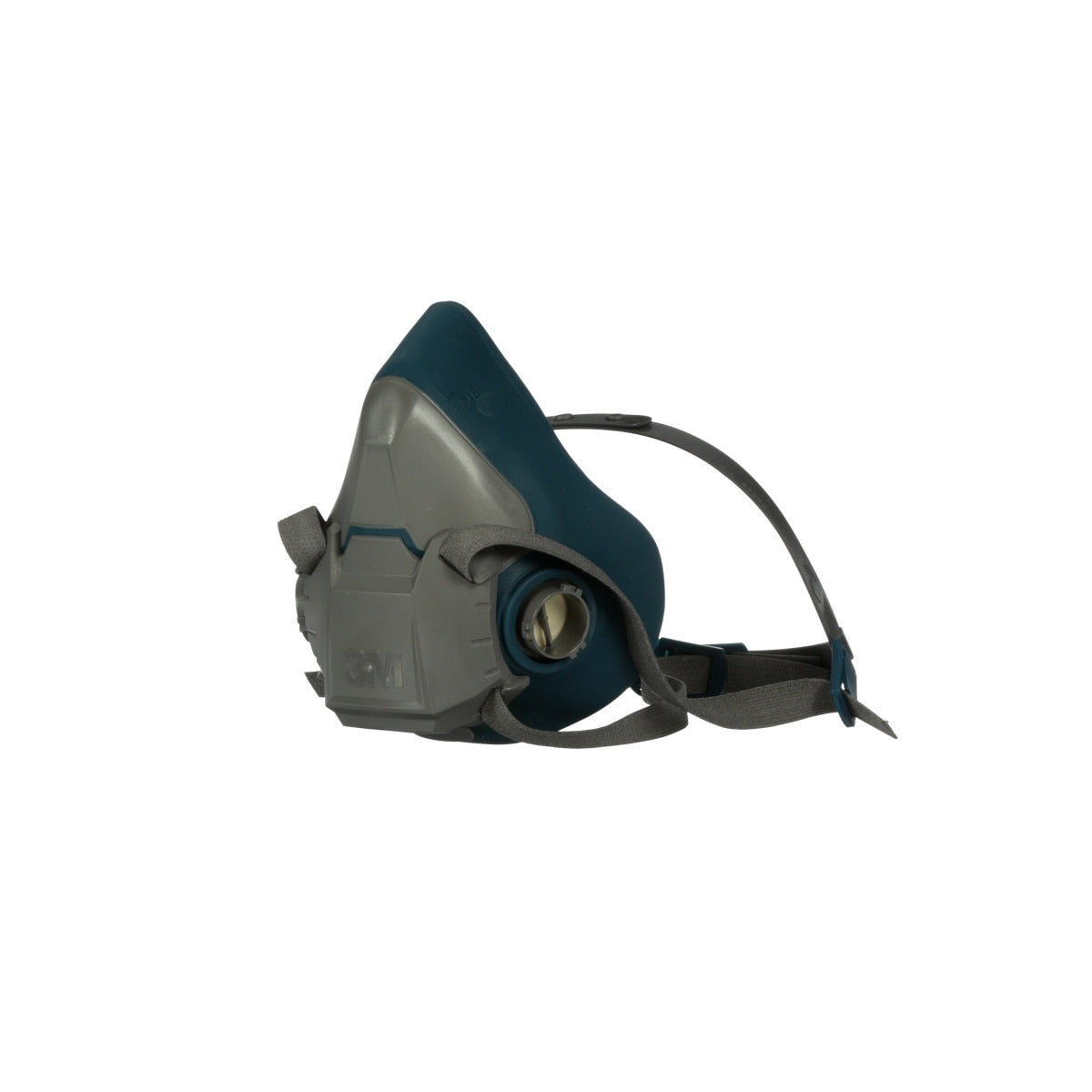 3M 6503 Rugged Comfort Half Facepiece Reusable Respirator, NIOSH, Cool Flow Valve, Silicone Faceseal, Large, Gray (7000128240) (10 Pack) - 2