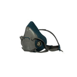 3M 6503 Rugged Comfort Half Facepiece Reusable Respirator, NIOSH, Cool Flow Valve, Silicone Faceseal, Large, Gray (7000128240) (10 Pack) - 2