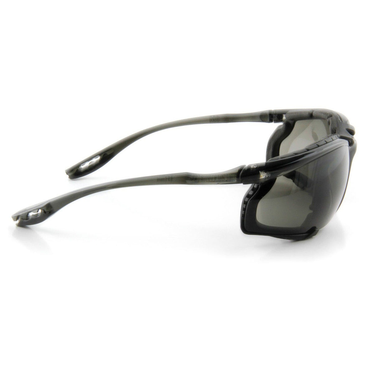 3M 11873-00000-20 Virtua CCS Safety Glasses Gray Anti-Fog Anti-Scratch Lens Black Frame Corded Earplug Control System Removable Foam Gasket (7000128260) - 3