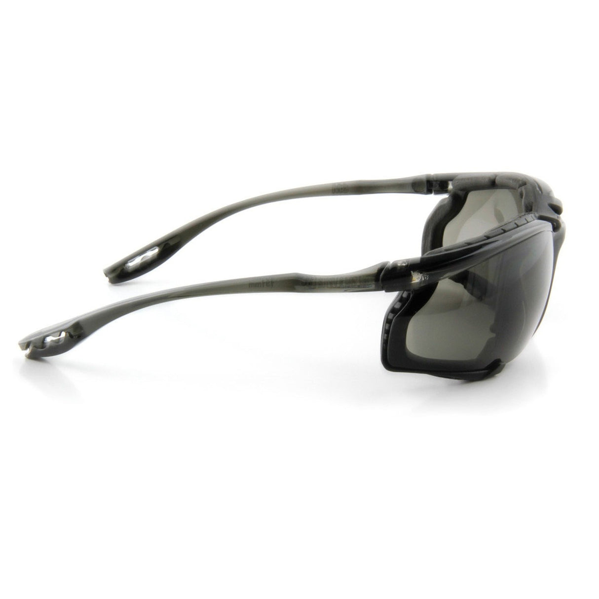 3M 11873-00000-20 Virtua CCS Safety Glasses Gray Anti-Fog Anti-Scratch Lens Black Frame Corded Earplug Control System Removable Foam Gasket (7000128260) - 3