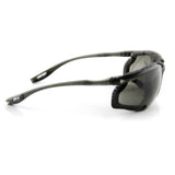 3M 11873-00000-20 Virtua CCS Safety Glasses Gray Anti-Fog Anti-Scratch Lens Black Frame Corded Earplug Control System Removable Foam Gasket (7000128260) - 3
