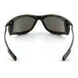 3M 11873-00000-20 Virtua CCS Safety Glasses Gray Anti-Fog Anti-Scratch Lens Black Frame Corded Earplug Control System Removable Foam Gasket (7000128260) - 4