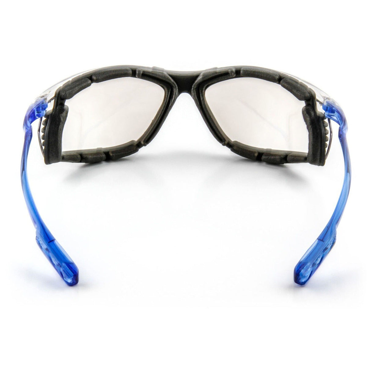 3M 11874-00000-20 Virtua Safety Glasses CCS Anti-Fog Indoor/Outdoor Mirrored Lens Blue Frame Removable Foam Gasket ANSI Z87.1 (7000128261) (20 Pack) - 4
