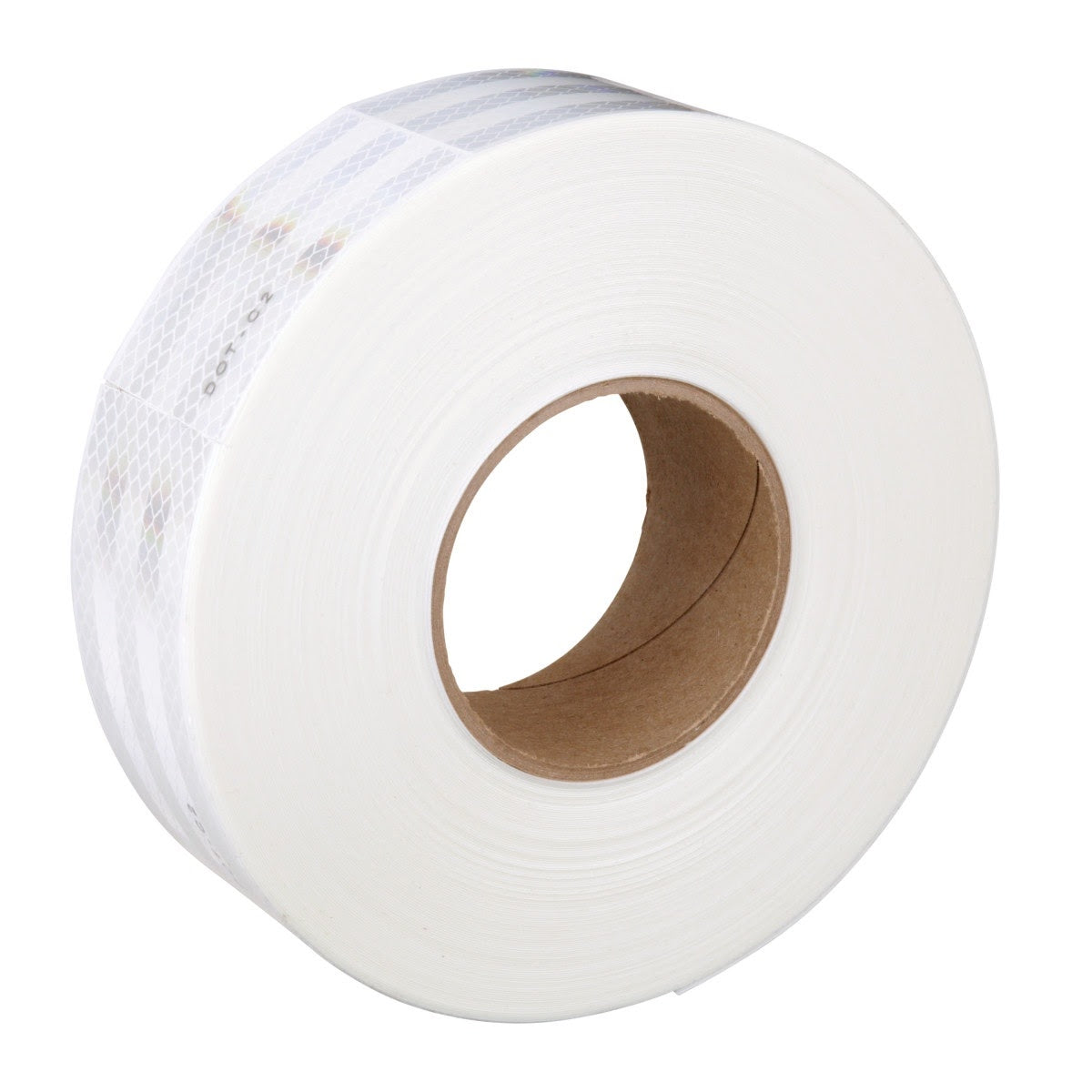 3M 983-10 Diamond Grade Conspicuity Markings, White, DOT, 2 in x 50 yd, kiss-cut every 12 in (7000129411) - 3